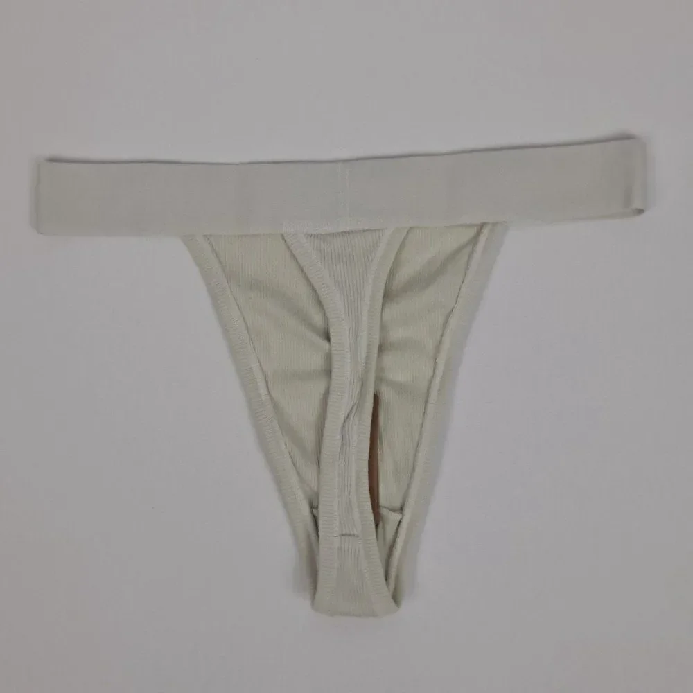 2 pair SKIMS ribbed thongs NWT‎